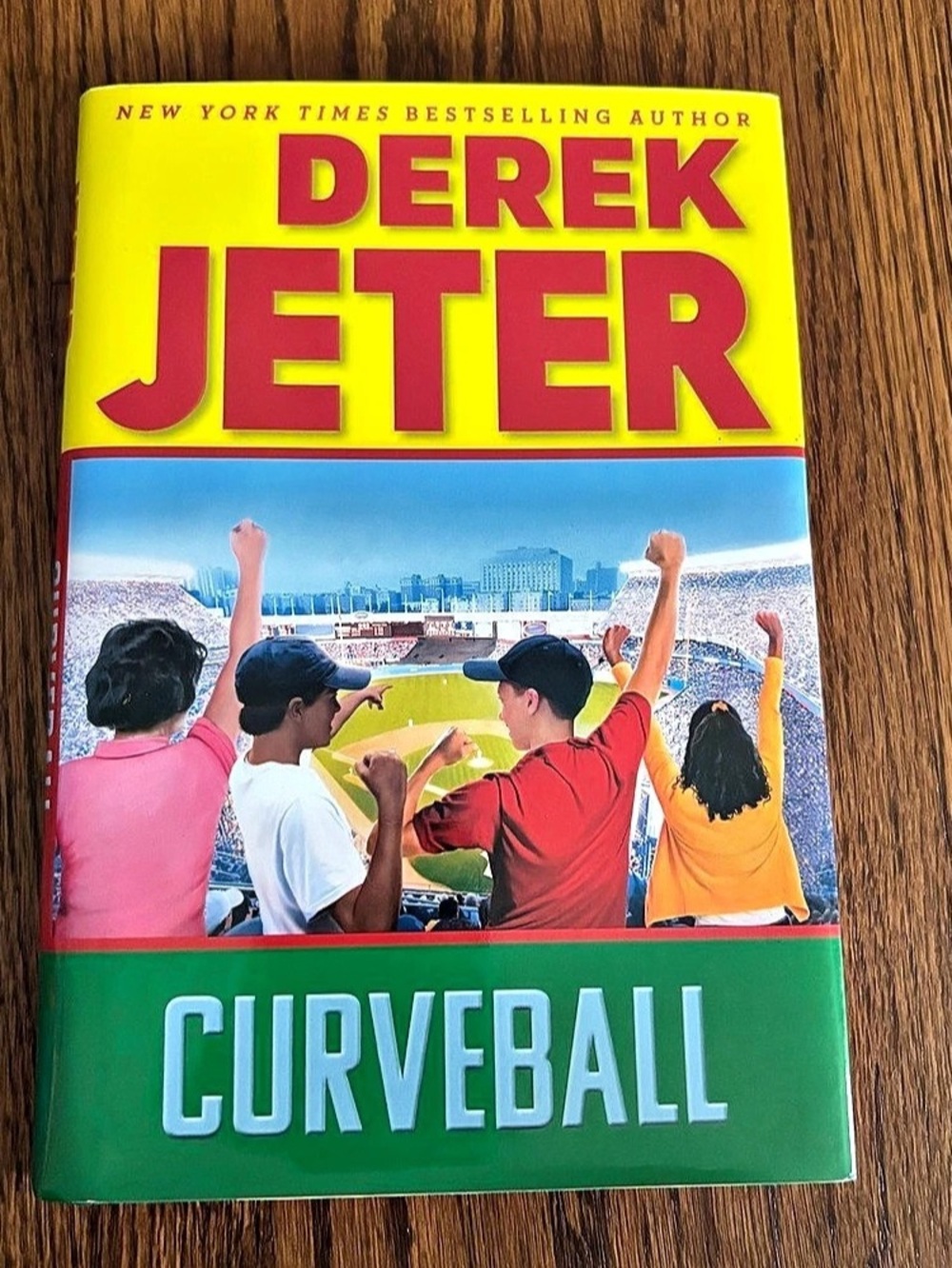 Derek Jeter Curveball Hardcover Book